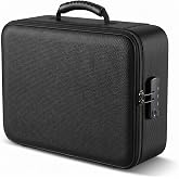 Fireproof Document Box with Lock, Important File Organizer &amp; Document Safe | 5200&deg;F Fire Resistant, Water-Resistant Organizer for Important Document Storage, Passports, Certificates and More.