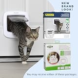 PetSafe Manual-Locking Cat Flap 4-Way Lock White Energy Efficient view 8
