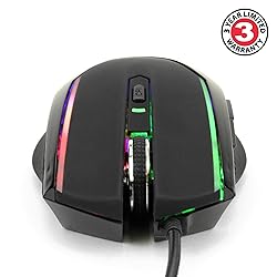 ENHANCE Computer PC Gaming Mouse Adjustable 3500