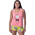 Nickelodeon SpongeBob SquarePants Womens' Patrick Tank Pajama Short Set