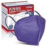 ChiSip KN95 Face Mask 20Pcs, 5 Layer Design Cup