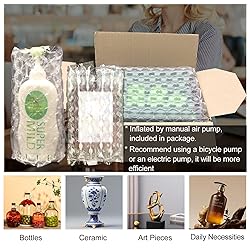 Hijelyn Inflatable Bubble Cushioning Wrap Roll