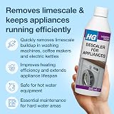 HG Descaler for Appliances 500ml — Limescale Remover for Kettles, Machines view 4