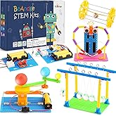 STEM Science Kits for Kids Age 8-12, Boys Activities Robot Building Kit 6-8 Girls Engineering Projects STEM Toys Learning Educational Science Game Experiment Gifts for 6 7 8 9 10 11 Year Old Activity