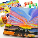 Artecho Acrylic Paint 18 Colors 59ml Non Toxic Gloss Finish Set view 6