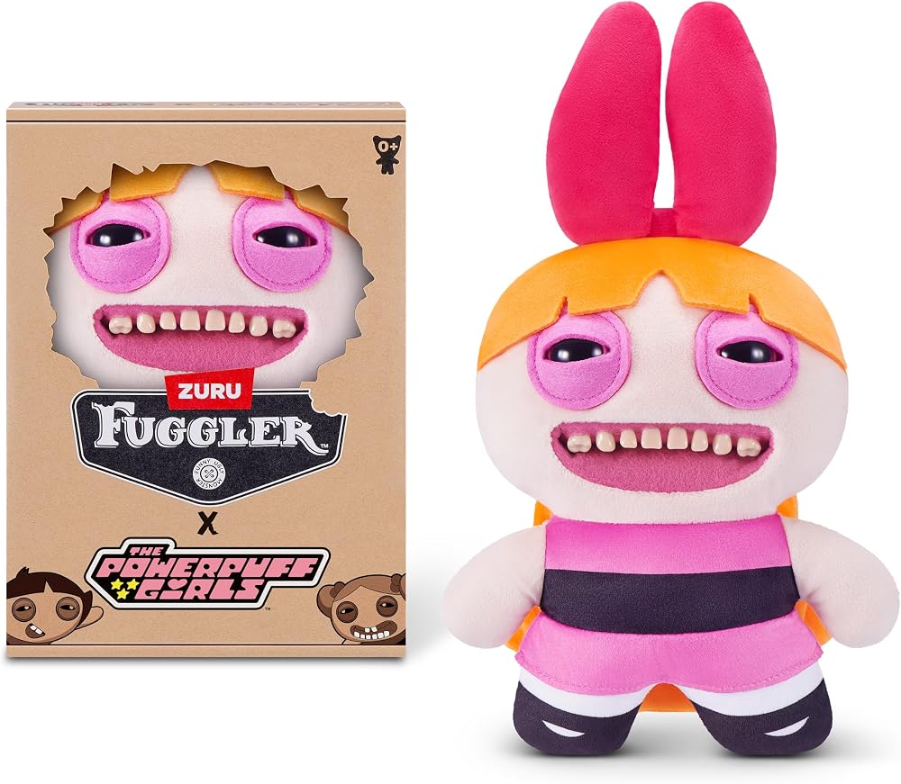 Fuggler Powerpuff Girls 9-Inch Plush Blossom by ZURU Collectible Toy