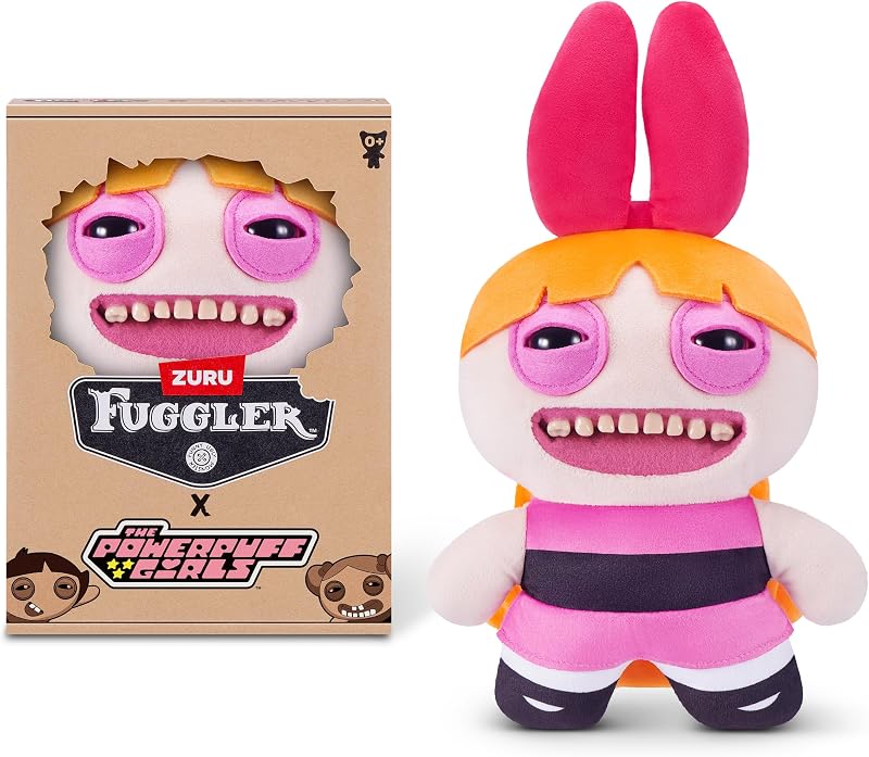 Fuggler Powerpuff Girls 9-Inch Plush Blossom by ZURU Collectible Toy