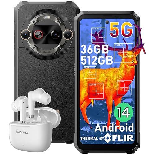 Blackview BL9000 Pro 5G Rugged Smartphone Unlocked (FLIR Thermal