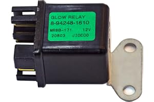 8-94248-1610 PREHEAT Relay 12V 16415-65600 119650-77910 | Suitable for Kubota D722 D905 D1105 Yanmar Isuzu Hitachi ZAXIS27U EX35U EX50U ZAXIS40U Excavator Mitsubishi L3E S3L2 S4L2
