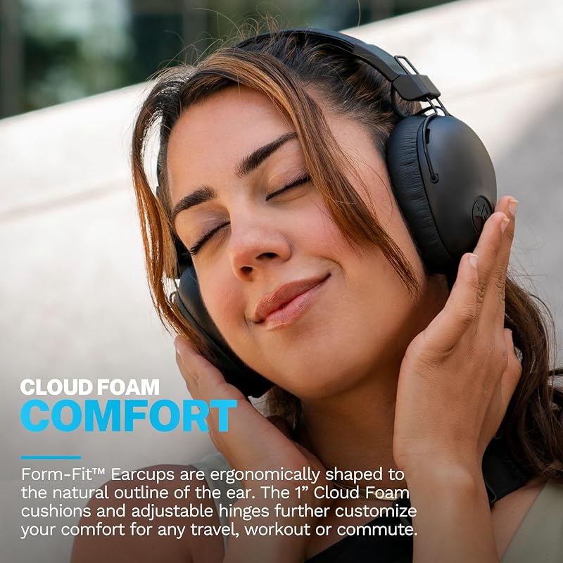 Studio Pro+ Bluetooth Kopfhörer Over-Ear - Kabellos 65+ Std., Schwarz