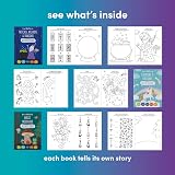 THE TWIDDLERS 24 Mini Colouring Activity Books Unicorns Dragons Woodland A6 view 4