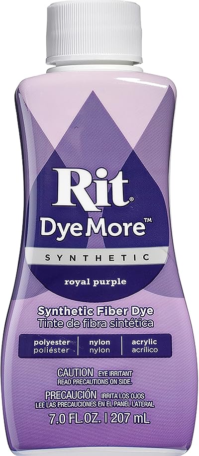 Rit Dye More Synthetic 7oz Royal Purple Multicoloured Fabric Dye