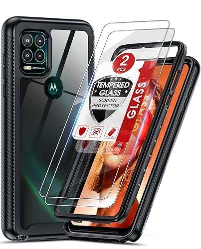 LeYi Case with Tempered Glass Screen Protector, Full-Body