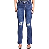 YMI Womens Women's Wannabettabutt Bootcut Jeans