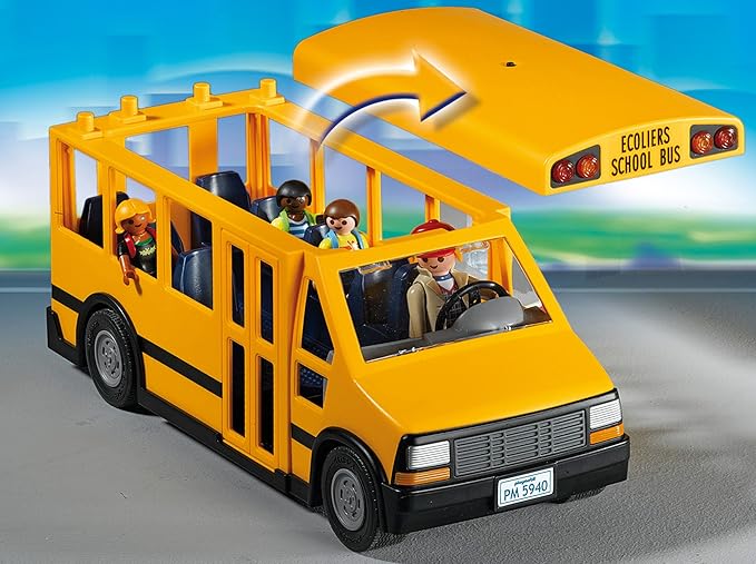 playmobil school bus 5940