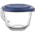 Anchor Hocking 2 Quart Glass Batter Bowl With Lid