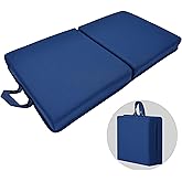 OFiSEXPT Garden Kneeling Pad,Bath Kneeler Pad,Memory Foam Knee Cushions for Gardening, Extra Thick Knee Pad, Water Resistant Prayer Pillow for Work, Yoga, Physical Therapy (Blue)