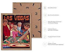 Poster Master Vintage Travel Poster - Retro Las