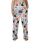 BRIEF INSANITY I Ruff You All-Over Dog Graphics Lounge Pants