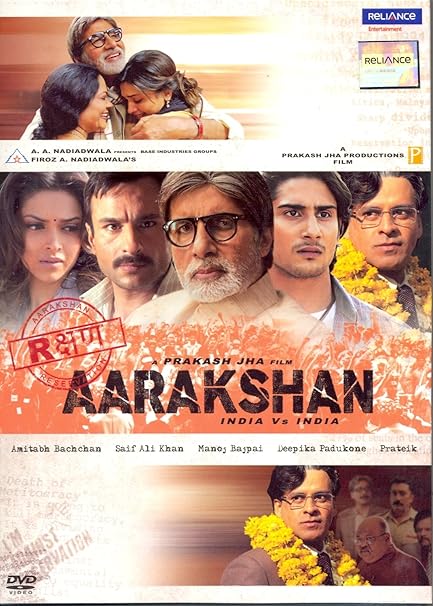 Aarakshan Dvd Uk Import Amazon De Amitabh Bachchan Saif Ali Khan Manoj Bajpayee Tanvi Azmi Prakesh Jha Amitabh Bachchan Saif Ali Khan Dvd Blu Ray amazon de