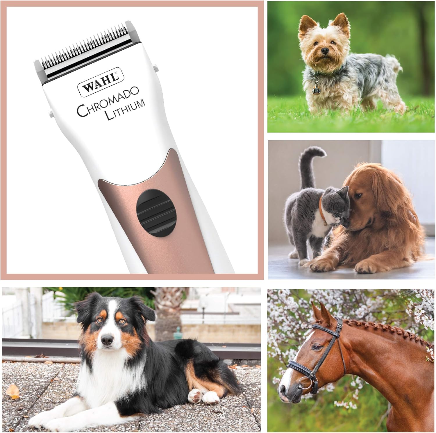 wahl chromado lithium clipper kit