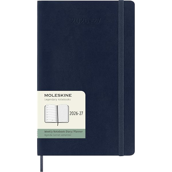 Moleskine Classic 18 Month 2026-2027 Daily Planner, Soft Cover