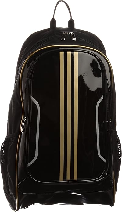 Amazon アディダス Adidas エナメルバックパック Do225 Z ブラック メタリックゴールド Adidas アディダス メンズ