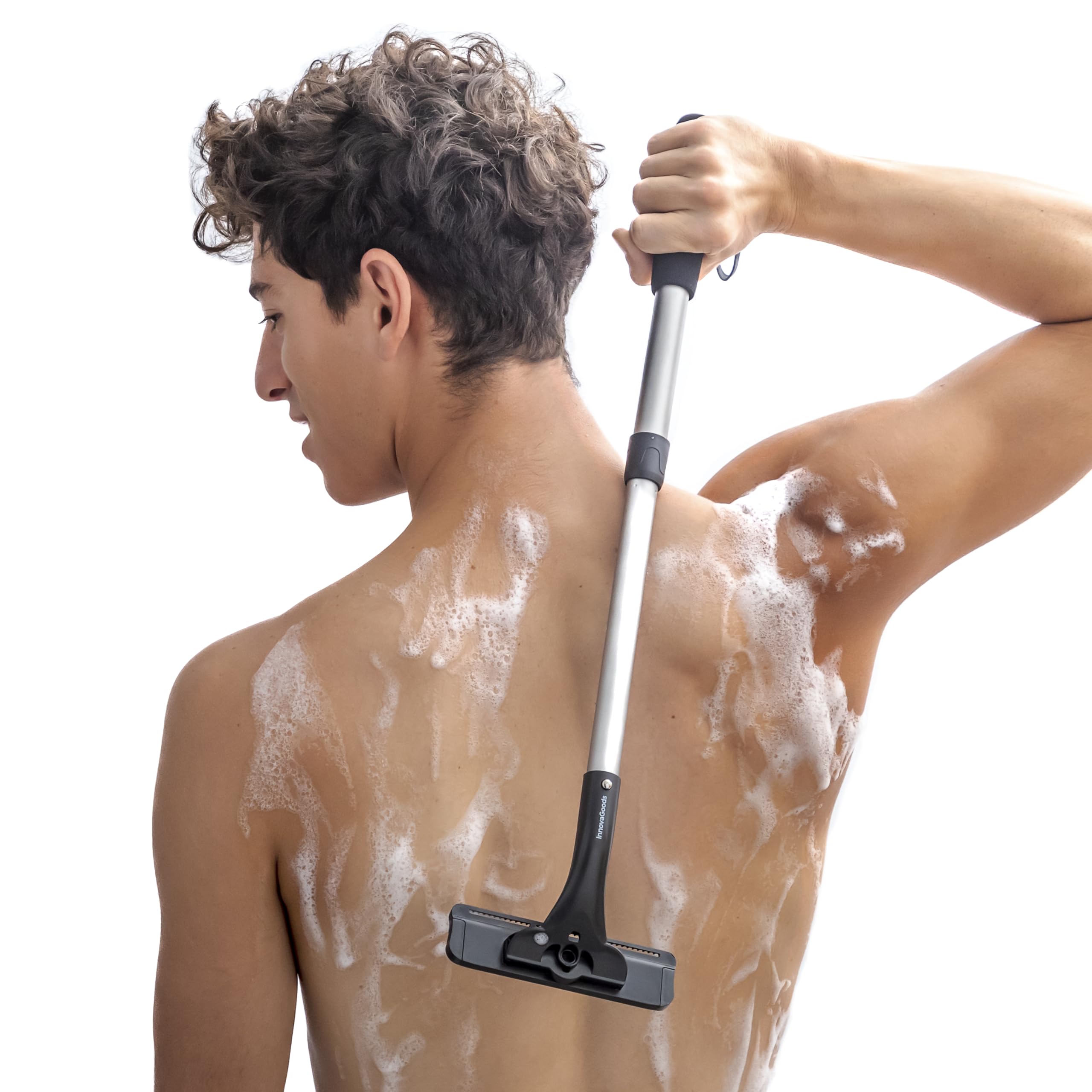 Back and Body Shaver with Extendible Handle Extaver InnovaGoods