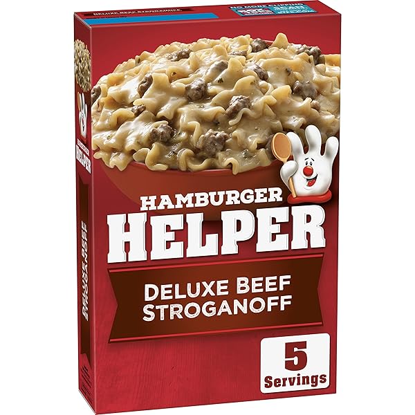 HAMBURGER HELPER DELUXE BEEF STROGANOFF, 5.5 OZ