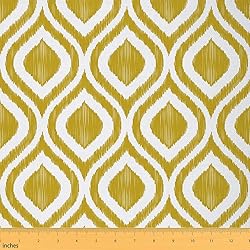 Ikat Upholstery Fabric, Curved Mesh Fabric by The