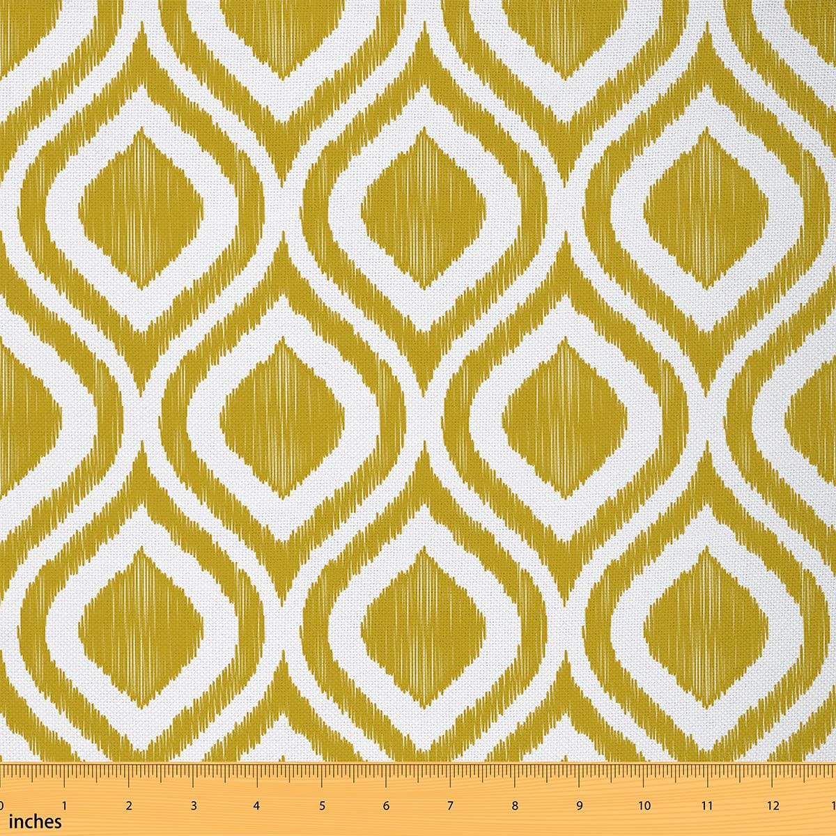 Ikat Upholstery Fabric, Curved Mesh Fabric by The