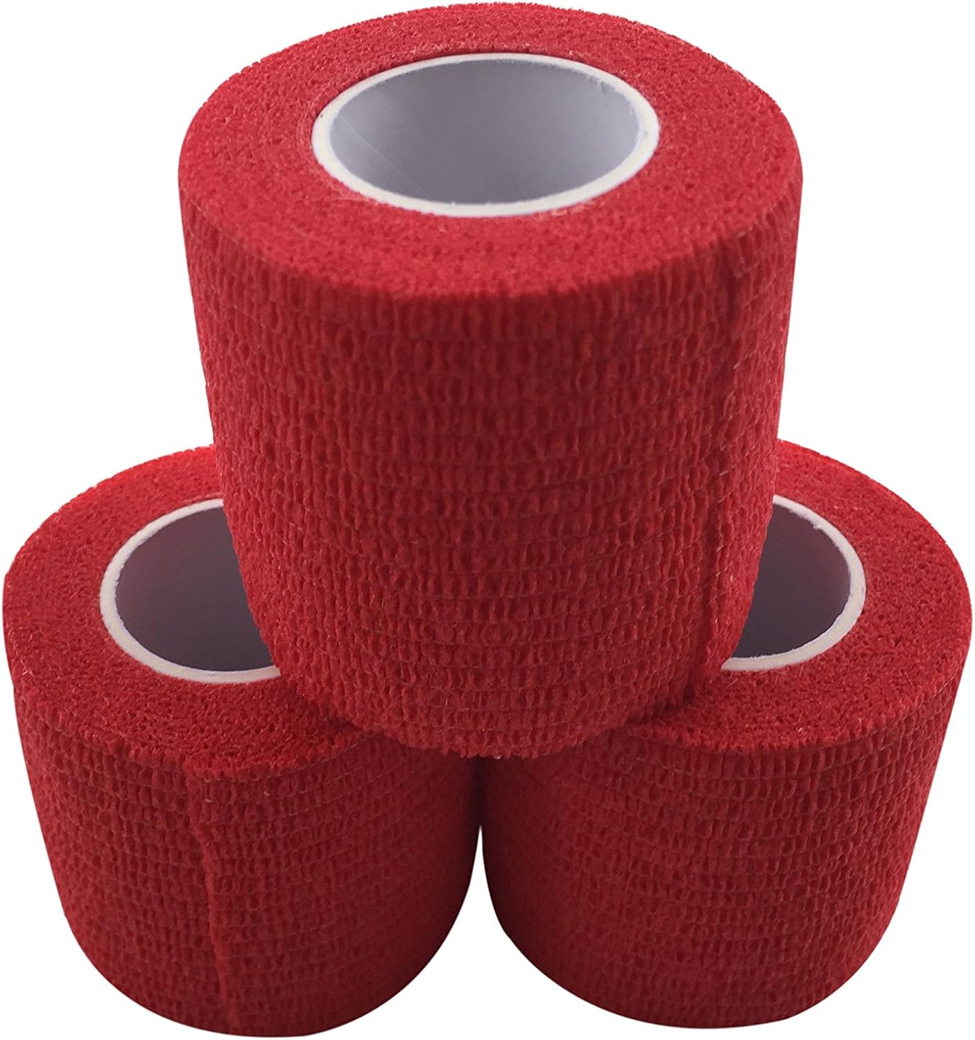 zechy Grip Tape - Hockey, Baseball, Lacrosse, Any Other Sports requiring a Solid Grip - 2 inch by 15 feet (red)(3 Pack) : Sports & Outdoors