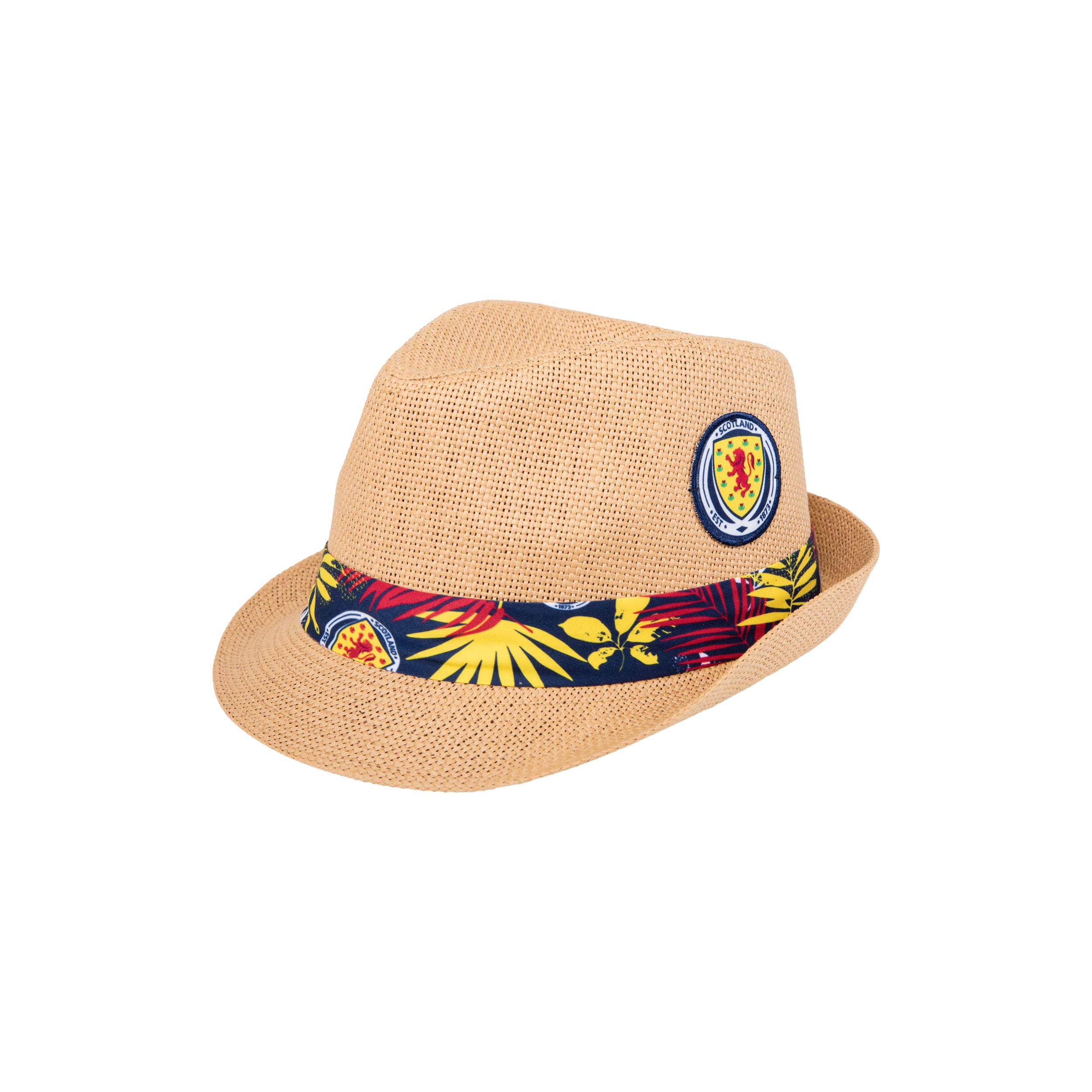 Scottish Fa Trilby Straw Hat