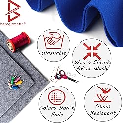 Barcelonetta | Felt Fabric | 72" Wide | 1.6mm Thick