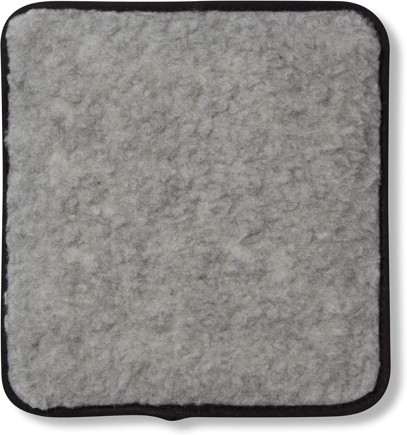 Hotties Micro Hottie - Microwave Hot Water Bottle - Lambswool Fleece - Grey, Gray, Medium