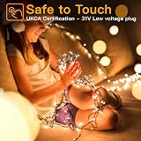Ollny Christmas Tree Lights Outdoor 80m 800 LED Warm White IP44 Remote view 5