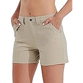 Willit Women's Golf Hiking Shorts Quick Dry Athletic Casual Summer Shorts with Pockets 4.5 in