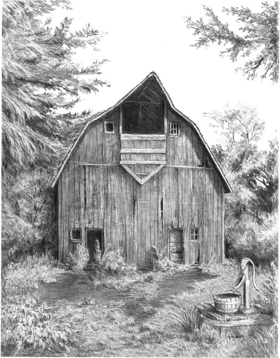Amazon Com Royal Langnickel Sketching Old Country Barn Skbn1