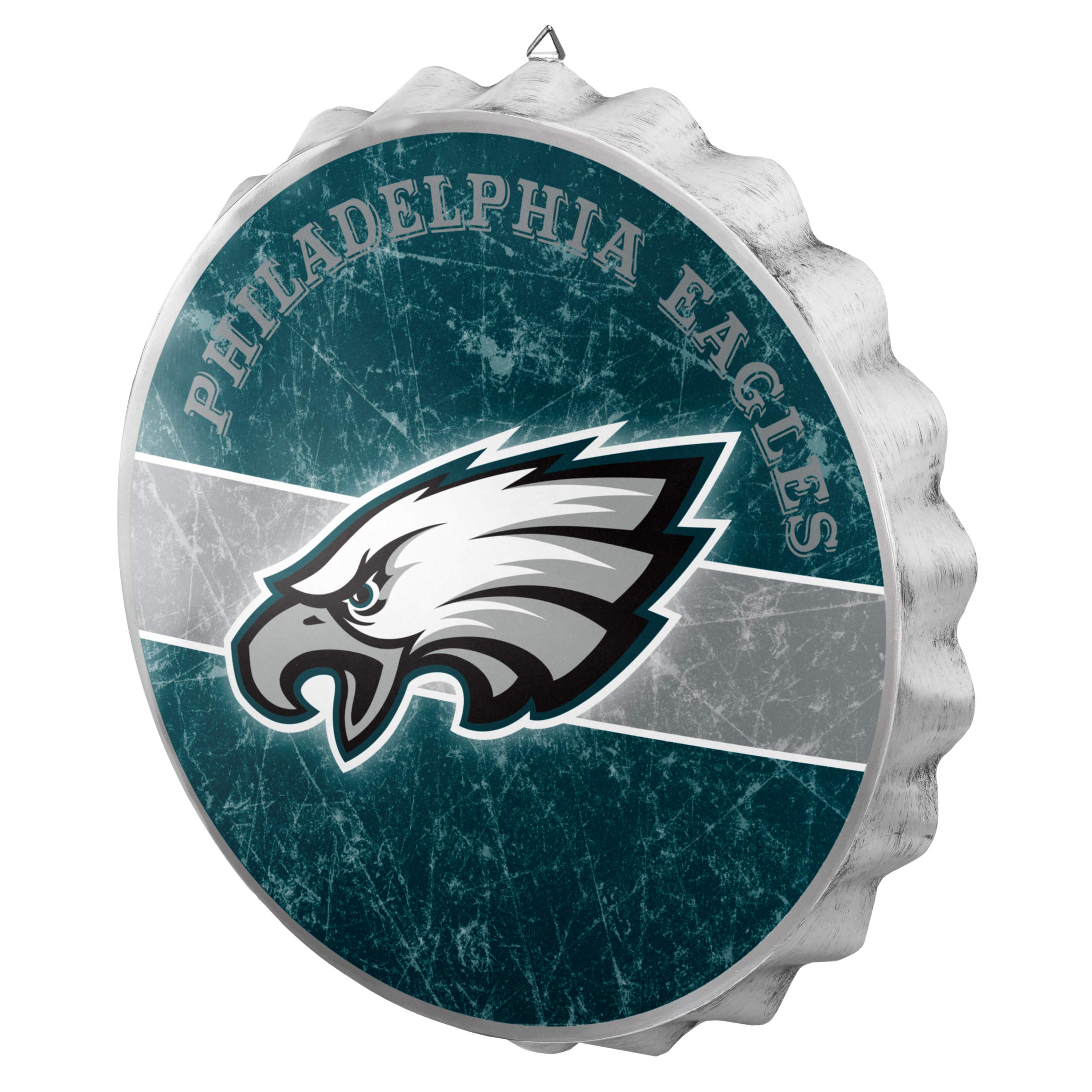 FOCO Philadelphia Eagles NFL Metal Distressed