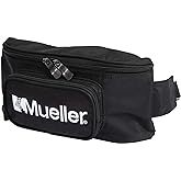 MUELLER Sports Medicine Athletic Trainer Fanny Pack for Men and Women, Athletic Training Kit Bag Only, Medical Supply Bag for Sports Teams, Hip Medical Pack, Water-Resistant, Black, One Size