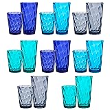 US Acrylic Optix Plastic Reusable Drinking Glasses