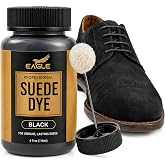 Black Suede Dye for Shoes, Boots, &amp; Accessories &ndash; Permanent Suede Color Restorer with Built-in Applicator &ndash; Shoe Dye for Touch-Ups, Customization &amp; Repairs &ndash; 3 fl oz