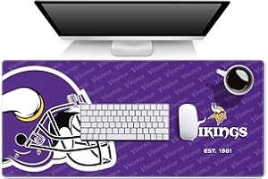 YouTheFan NFL Minnesota Vikings Logo Series Desk Pad