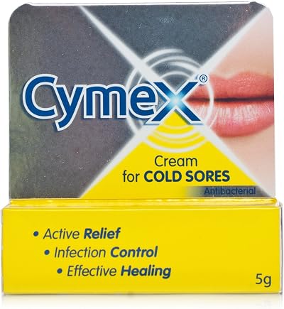 Cymex Cream for Cold Sores 2-Pack | Soothing Relief for Cold Sores