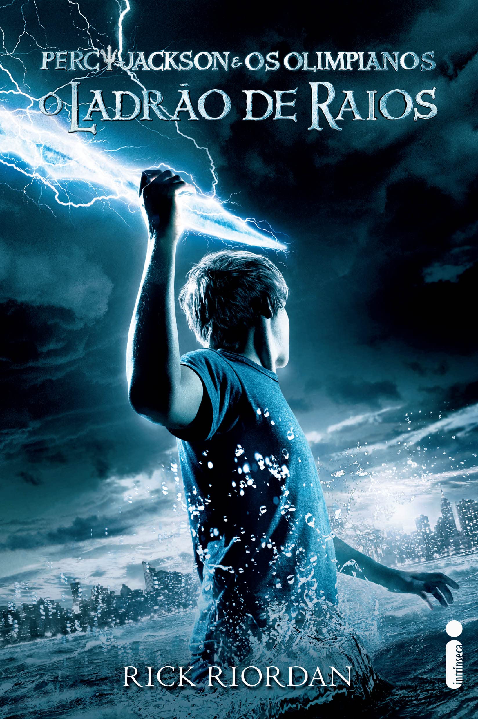 Capa Livro Percy Jackson e o Ladrão de Raios