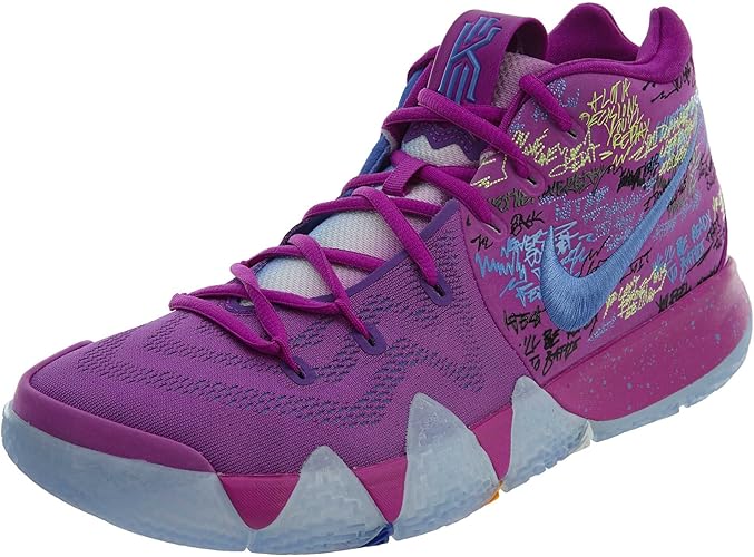 kyrie 4 purple and green