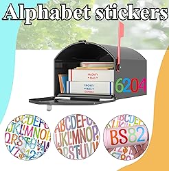 400PCS Large Vinyl Letter & Number Stickers – 2
