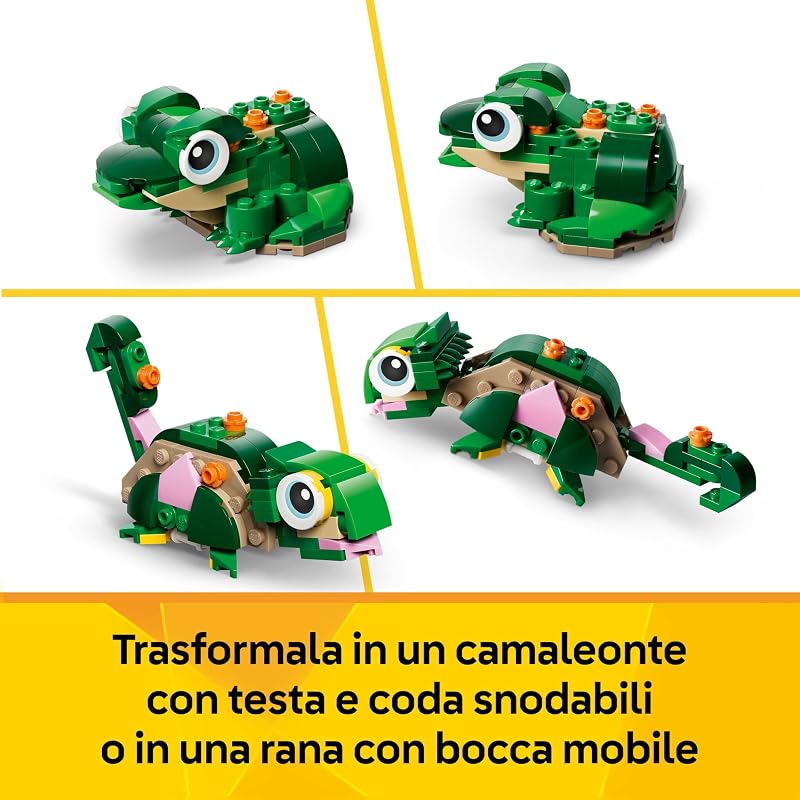 Creator 3 in 1 Tartaruga con fiore di ninfea 31377