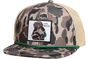 EDTREK Outdoorsman Pro Trucker Breathable Mesh Performance Cap - Flat Brim Snapback Hat