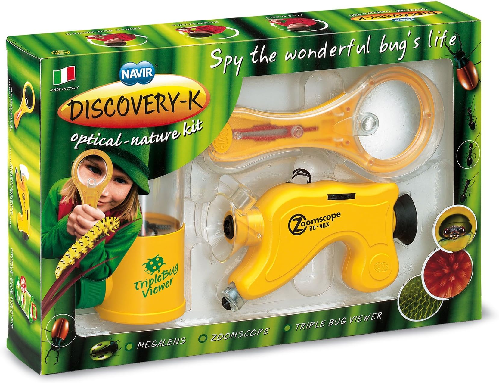 Navir NAKD K-Discovery Kit, Green, Multicoloured